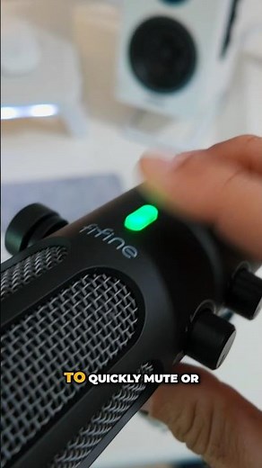 Content Creator's Dream Mic: XLR & USB-C Versatility + Mute Button!