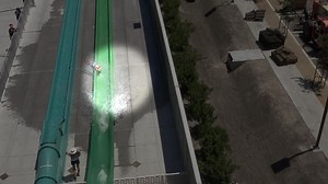 New waterslide remains closed after 10-year-old flies off it