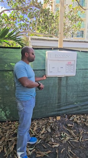 Doc Box in Construction Explained | Site Document Box & Survey Reference