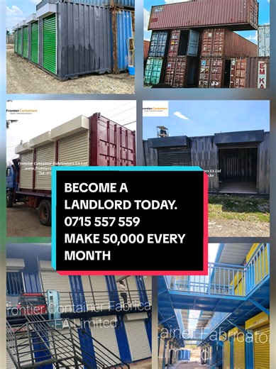 Call/WhatsApp 0715 557 559 — Quality Used Shipping Containers For Sale in Nairobi at the Best Prices in Kenya! Looking for a used shipping container in Kenya? Frontier Container Fabricators EA Ltd stocks quality 20ft and 40ft used shipping containers suitable for storage, site offices, container homes, agri-storage, schools and construction. Why buy from us? Competitively priced containers in Kenya Delivery available countrywide Containers inspected for quality Available for immediate purchase C