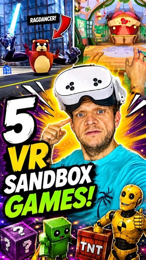 5 NEW & FREE VR Sandbox Games You Need to Try!