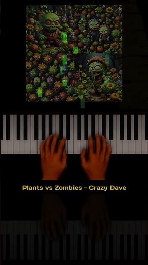 Nostalgia from Plants vs Zombies ⏳ Crazy Dave 🌱