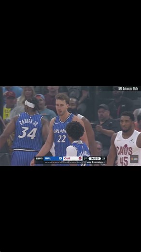 Franz Wagner - 10 Points, 3 Assists, 5 Rebounds vs Cavaliers - 2026-27 Preseason #shorts