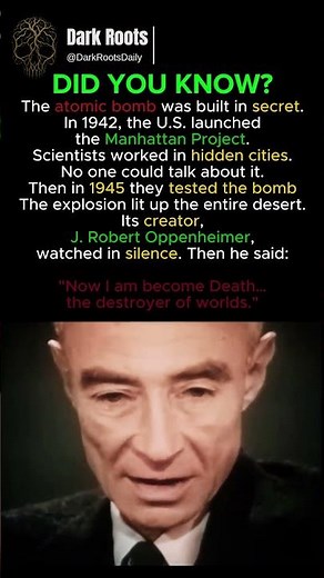 The Secret Project That Created The Atomic Bomb. ☢️