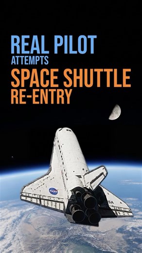 Space Shuttle Approach! (crazy view)