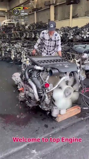 Engine Land Cruiser 1VD 4.5 available #toyotalandcruiser200 #landcruiser200 #diesel #used