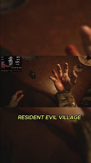 RE VILLAGE A 150 FPS NO XEON ? 🐧🔥 #shorts #linuxgaming