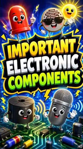 Important Electronic Components You Must Know! ⚡