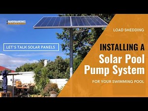 INSTALLING a Solar Pool Pump for swimming pool | Handyman Homes Cape Town