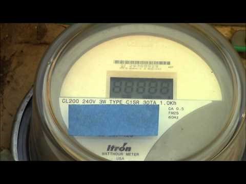 How to Read a Digital Watt-Hour Meter