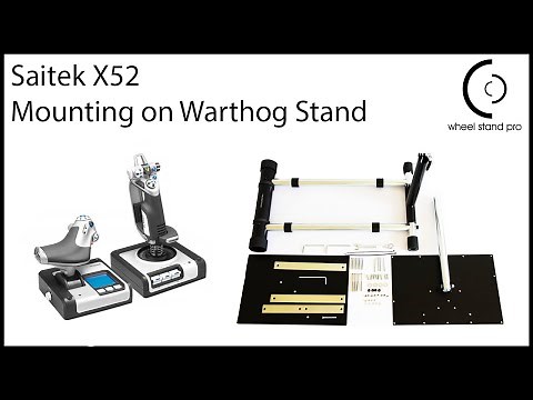 Saitek X52 pro fastening