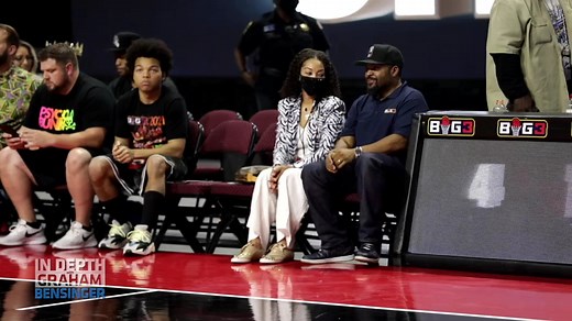 The first time Ice Cube saw his wife Kim, he knew she could be his wife. The first time Kim saw Ice Cube? She turned him down. Hear the full story on our podcast, available everywhere. | Graham Bensinger