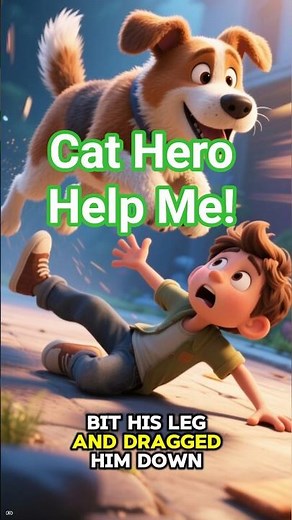 Cat Saves Child from Dog Attack