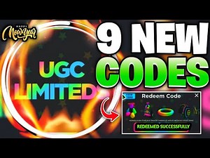 💥FREE ITEMS ALERT!⚡ Roblox UGC Limited All Working Codes 2026 | Redeem Now | Draw Gaming