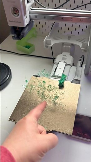 When adhesion fails catastrophically #3dprinter #fail #shorts