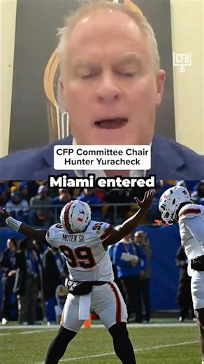 CFP Committee Member Explains Notre Dame, BYU & Miami Rankings 🍿