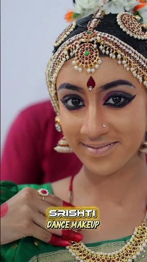 CLASSICAL DANCE MAKEUP. Bharatanatyam makeup #dancemakeup