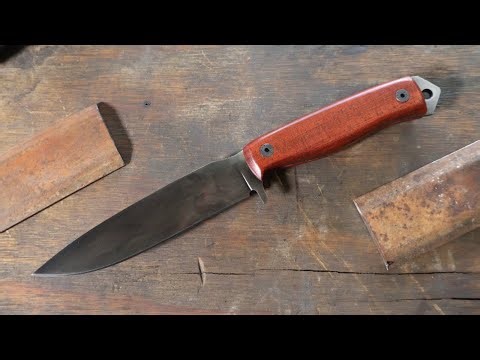 I Made a Survival Knife From Leaf Spring