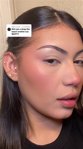 Replying to @Evie 🌙 literally found my go to makeup routine @Shelby Ann #shelbyannmakeuproutine #fyp