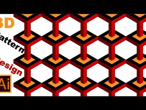 3D pattern design in illustrator tutorial 2026