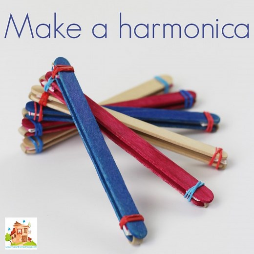 DIY Popsicle Stick Harmonica – Fun and Easy Musical Craft