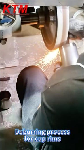 316 Stainless Steel Cup Polishing & Deburring – Fully Automated Process