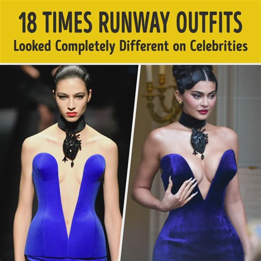 415K views · 2.5K reactions | 18 Times Runway Outfits Looked Completely Different on Celebrities | You're Gorgeous | Facebook