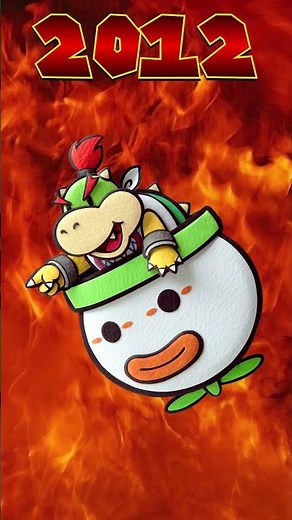 The (UPDATED) Evolution of Bowser Jr. from Mario (2002 - 2026) 😎🎮👍🏻🔥 #shorts #mario #gaming