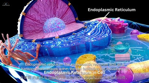 细胞结构动画演示（中英文双字幕）（原生4K）