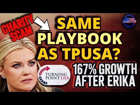 What Does TPUSA & The Largest Charity Scam Have In Common? Revenue EXPLODE After Meeting Erika Kirk