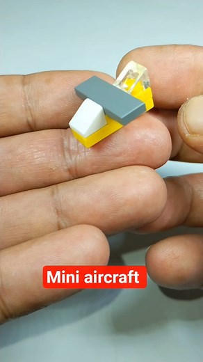world mini Lego aircraft | miniature toy #lego #funbuildingblocks #legotoys #asmr
