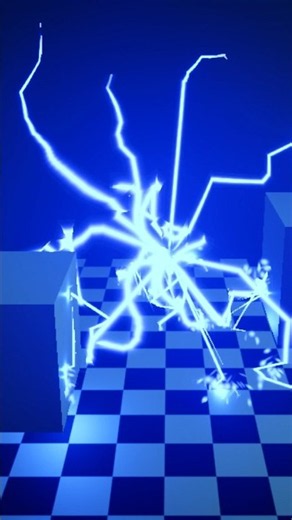 Electric Ray Lightning - VFX Portfolio #Unity #vfx #gamedev #vashvaleriy #shadergraph #particles