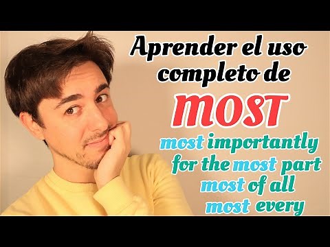 Aprender ''MOST'' en INGLÉS | Gramática Inglesa |