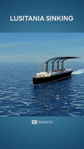 Lusitania Sinking Animation: RMS Lusitania Wreck in Minecraft
