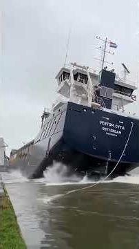 Icebreaker Cargo Vessel “A PLUS 1” Undergoes Massive Shipyard Operations