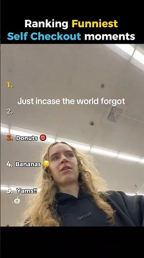 Ranking the Funniest Self-Checkout Moments 😂