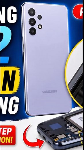 Samsung A32 Power Button Repair | On/Off Key Not Working Fix 🔥