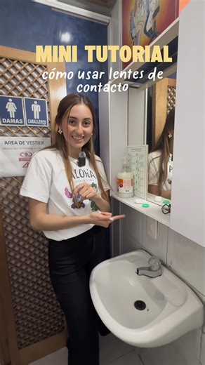 Mini tutorial: Cómo ponerse los lentes de contacto 💪🏻👩🏼‍⚕️👁️ #viral #optica #pov #tutorial #optica