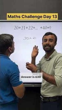 Maths Challenge Day 13|9048 679 679