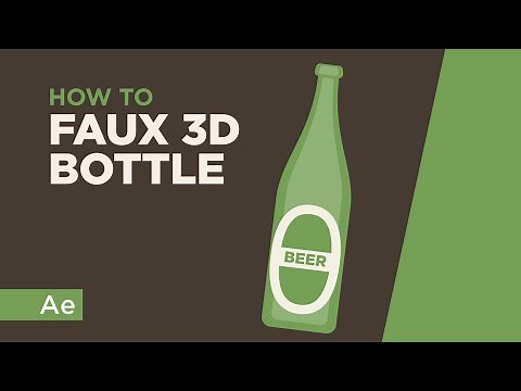 How To Animate Faux 3D Rotation - After Effects Tutorial