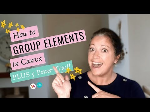 How to Group Elements in Canva PLUS 5 Power Tips 💥