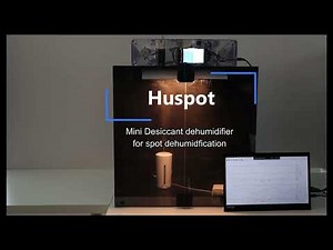 [휴마스터] 휴스팟 (HuSpot) 시제품 실험 영상 #진짜제습 #탈취 #청정환기