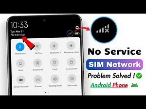 Solved Android Mobile NO SERVICE And No Network Problem 2025 | Mobile Network Not Available