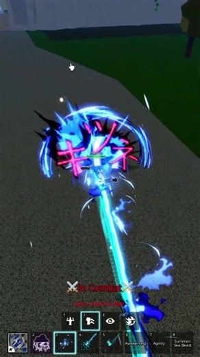 The best Lightning COMBO in Blox fruits ! #roblox #bloxfurit #bloxfruits #combo #bloxfruit