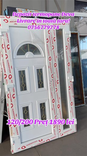 Nu ai aflat încă de noi? ☎️ 0756779778 📌Vizitează-ne la depozitul nostru din Deva, șoseaua Națională. 69 (lângă sala de evenimente Bliss) 📍 Descoperă depozitul nostru – soluția perfectă pentru casa ta! 🏠✨🚪 Uși și geamuri disponibile în stoc – modele variate, calitate garantată și prețuri de depozit! 💰✅🔒 De la uși elegante de exterior până la geamuri funcționale, avem tot ce ai nevoie pentru un cămin confortabil și sigur! 🏡🛠️📦 Marfa este ambalată corespunzător pentru ca fiecare produs să