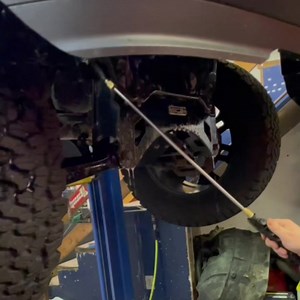 Our @saltsgone undercarriage wash is a lot more thorough than that 3 seconds at the car wash. #carwash #undercarriage #swang #corrosion | AC Auto