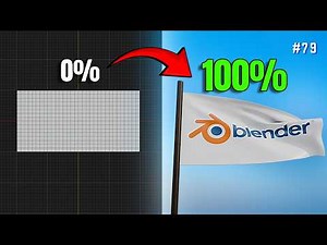 #79 | RÉALISER UN DRAPEAU RÉALISTE | Blender Cloth Simulation [TUTO FR]