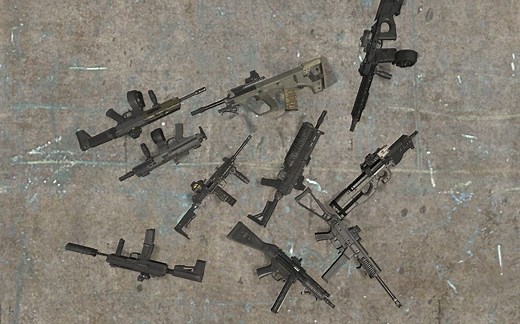 【GMOD】模组推荐：Modern Warfare模组的冲锋枪包