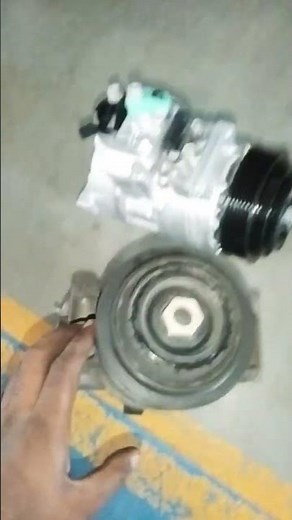 Mercedes Benz 212 AC compressor change