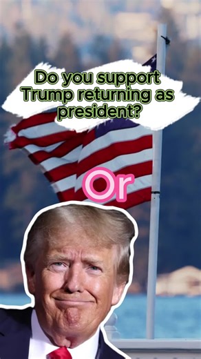Do you support Trump returning as president? #trump